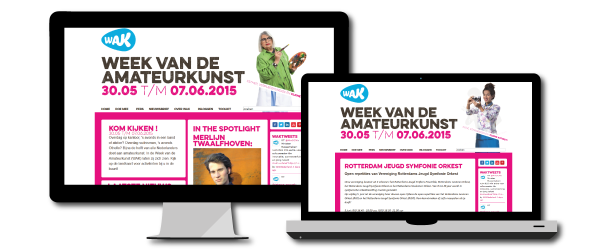 Website Week van de Amateurkunst